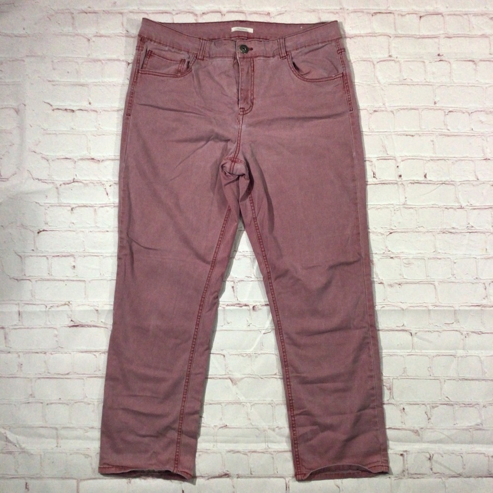 Maurices Pink High Rise Pants - Size 13/14